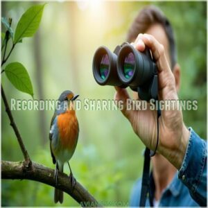 Recording and Sharing Bird Sightings