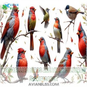 Red-bellied Birds and Their Cultural Significance