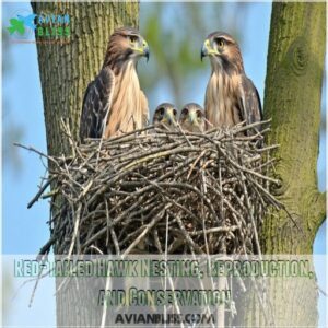 Red-Tailed Hawk Nesting, Reproduction, and Conservation