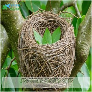 Respecting Nesting Sites