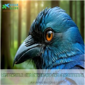 Responsible Bird Ownership and Conservation