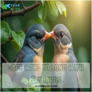 Safe Ways to Bond With Pet Birds