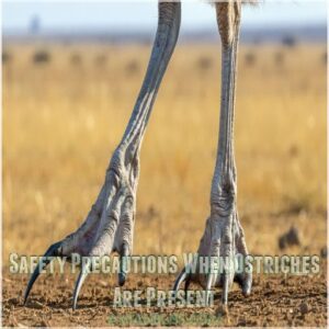 Safety Precautions When Ostriches Are Present