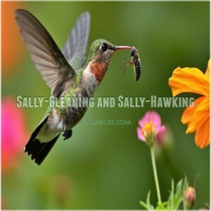 Sally-Gleaning and Sally-Hawking