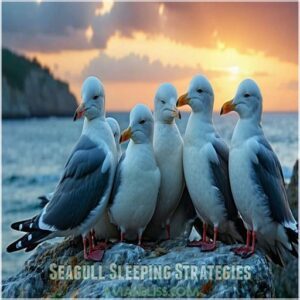 Seagull Sleeping Strategies