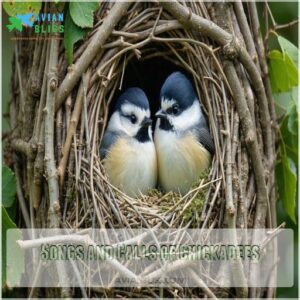 Songs and Calls of Chickadees