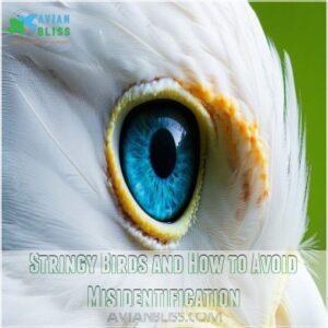 Stringy Birds and How to Avoid Misidentification