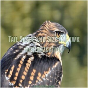 Tail Shape and Size in Hawk Identification