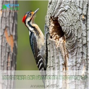 Threatened and Protected Woodpeckers