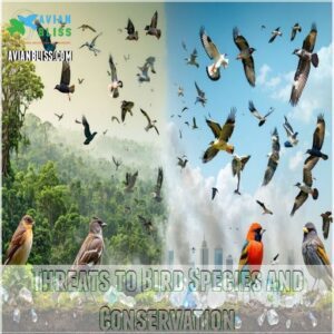 Threats to Bird Species and Conservation