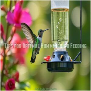 Tips for Optimal Hummingbird Feeding