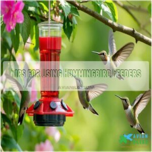 Tips for Using Hummingbird Feeders