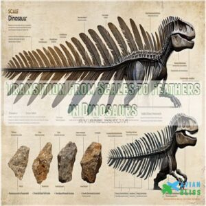 Transition From Scales to Feathers in Dinosaurs