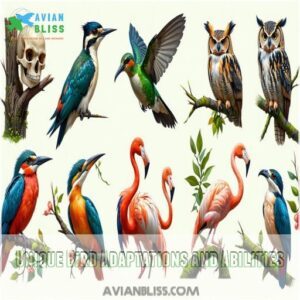 Unique Bird Adaptations and Abilities