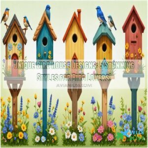 unique bird house designs for sale