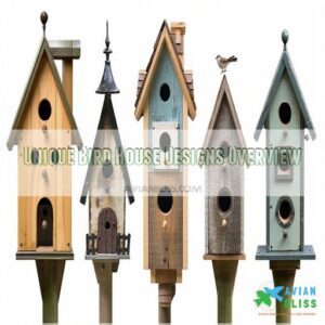 Unique Bird House Designs Overview