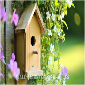 Wall-Mounted Birdhouses