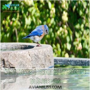 What Makes a Birdbath Attractive to Bluebirds