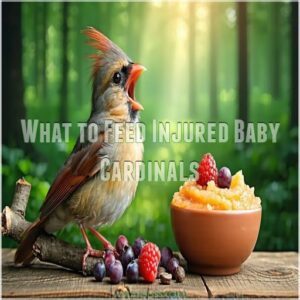 What to Feed Injured Baby Cardinals