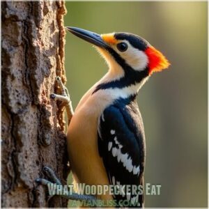 What Woodpeckers Eat