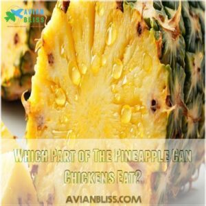 Which Part of The Pineapple Can Chickens Eat