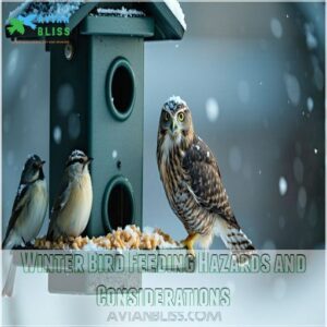 Winter Bird Feeding Hazards and Considerations