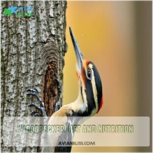 Woodpecker Diet and Nutrition