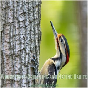 Woodpecker Drumming and Mating Habits