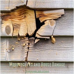 Woodpeckers and House Damage