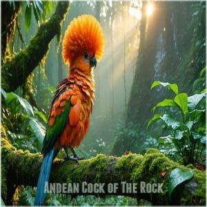 Andean Cock of The Rock