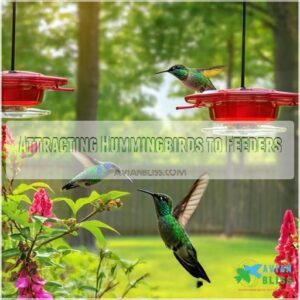 Attracting Hummingbirds to Feeders