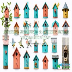 attractive bird houses to improve curb appeal