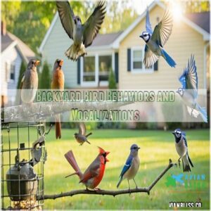 Backyard Bird Behaviors and Vocalizations