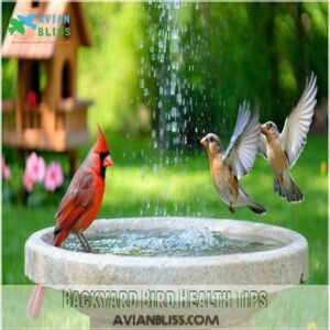 Backyard Bird Health Tips