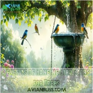 Benefits of Hanging Bird Baths for Trees