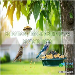 Benefits of Offering Sunflower Seeds to Birds