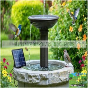 Benefits of Solar Bird Baths