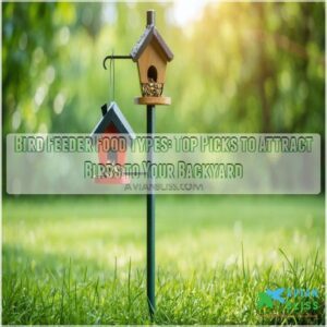 bird feeder food types