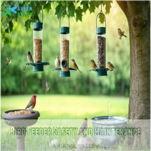 Bird Feeder Safety and Maintenance