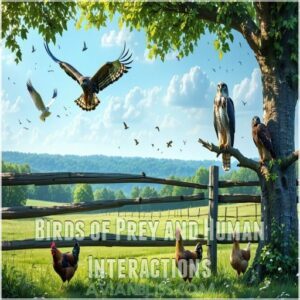 Birds of Prey and Human Interactions