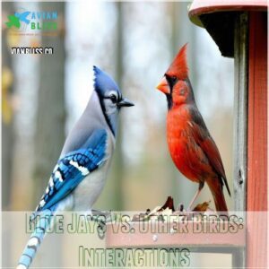 Blue Jays Vs. Other Birds: Interactions