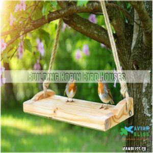 Building Robin Bird Houses