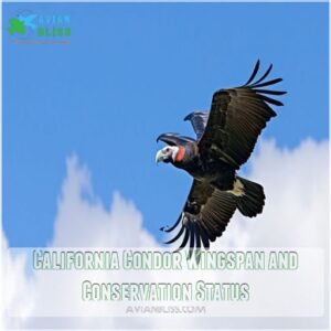 California Condor Wingspan and Conservation Status