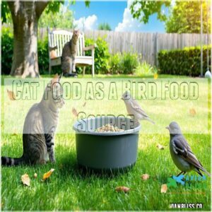 Cat Food as a Bird Food Source