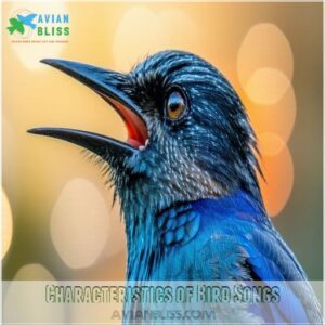 Characteristics of Bird Songs