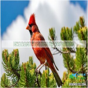 Characteristics of Red Birds