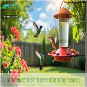 Choosing Best Hummingbird Feeder