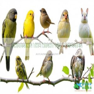 Choosing The Right Bird Species