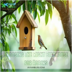 Choosing The Right Birdhouse for Robins