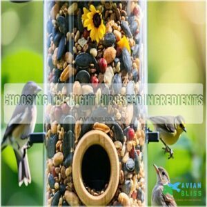 Choosing The Right Birdseed Ingredients